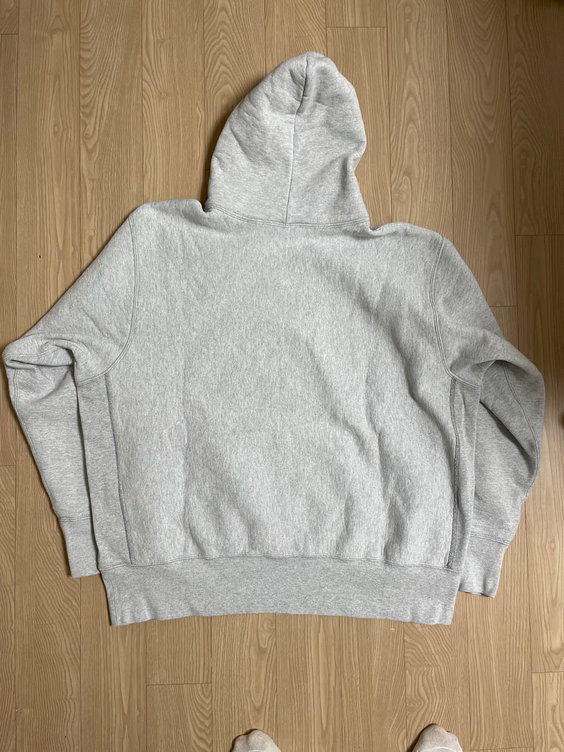 캠버 풀오버 스웻 후디 셋업 헤더 그레이 3XL 상품이미지3