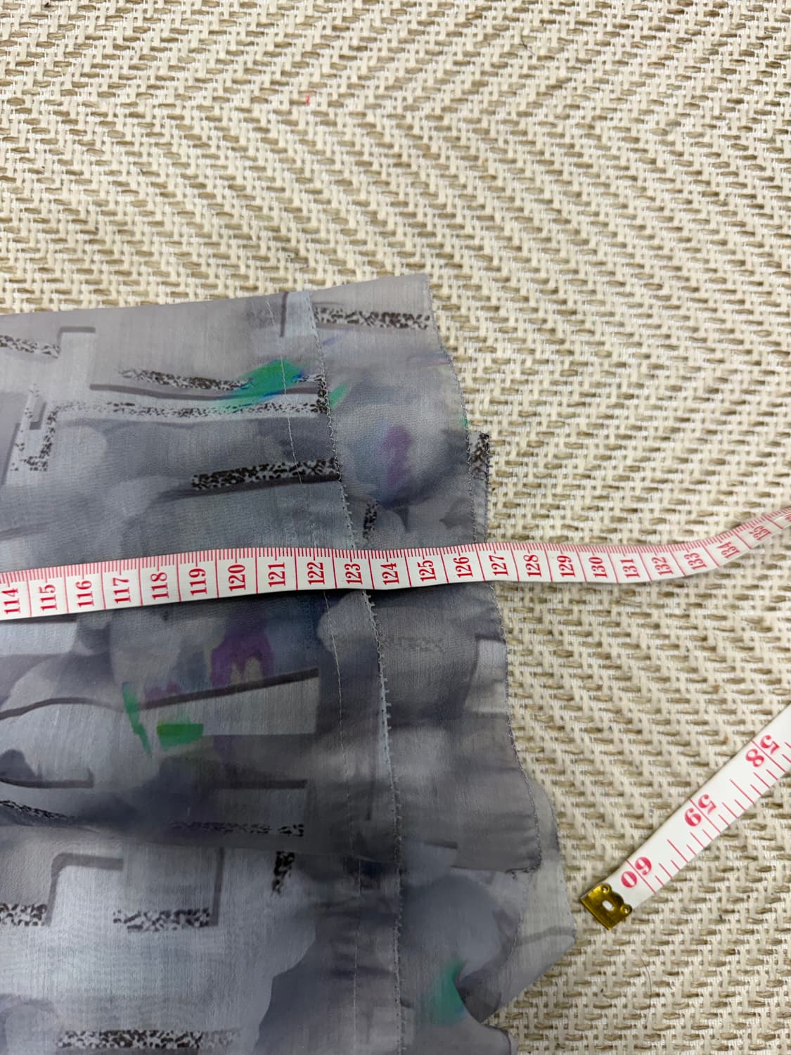 새제품) 오브제 한섬 정품 패턴 롱 원피스 76 상품이미지10