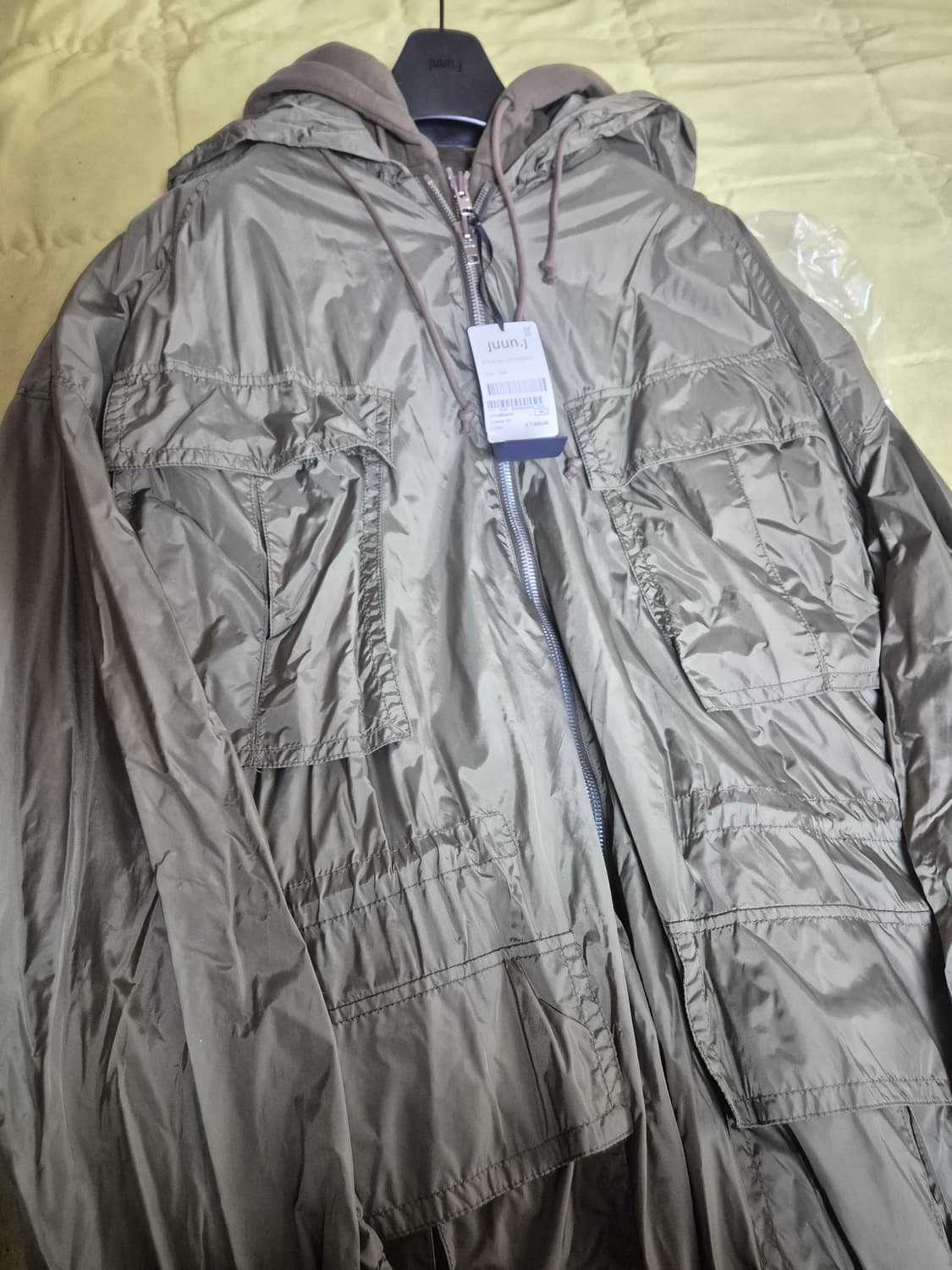 준지 17ss 컬렉션 낙하산 야상 카키 46 상품이미지8