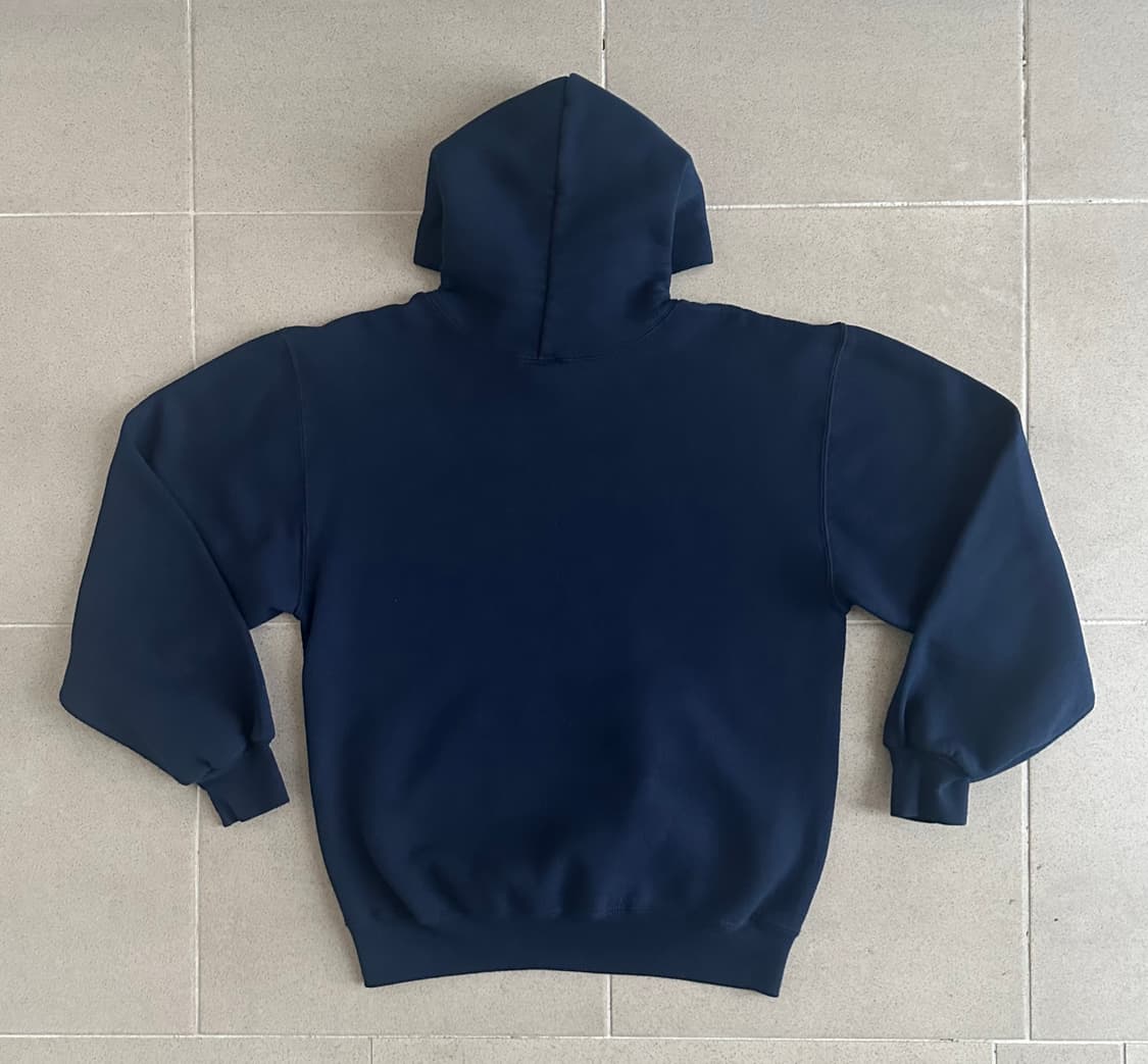 90s 빈티지 러셀 후드 네이비 M USA 상품이미지2