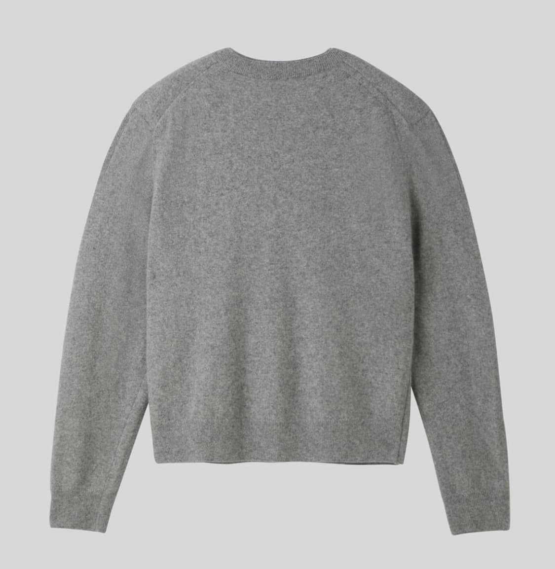 [M]렉토 레이어드 가디건 그레이 상품이미지4