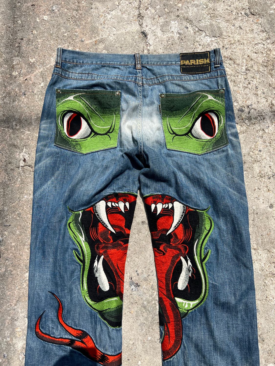 PARISH JEANS UNIQUE PATCH  상품이미지3