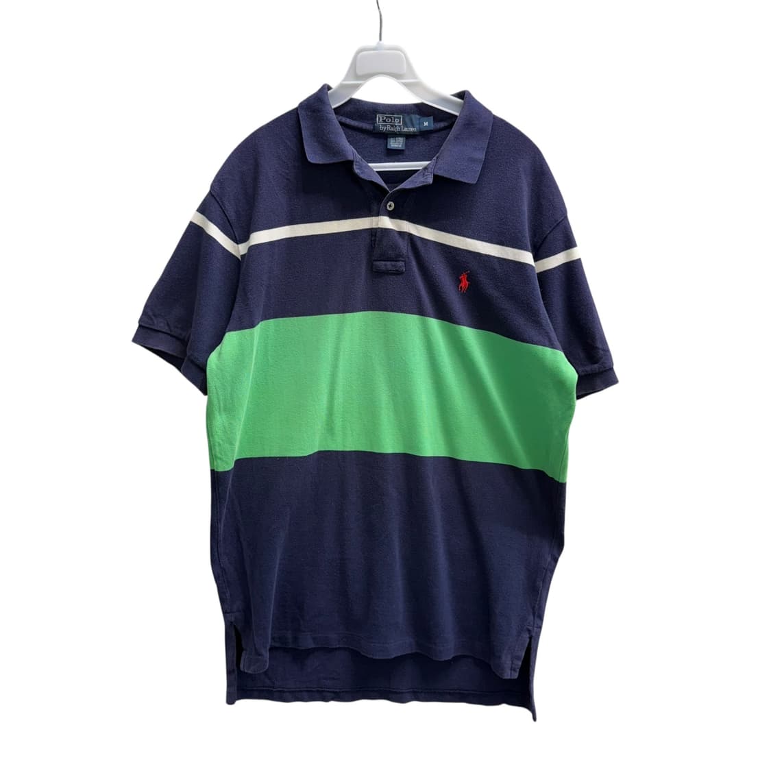 [M] 폴로 스트라이프 반팔 카라티 상품이미지3