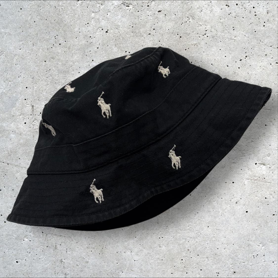 폴로 버킷햇 올오버 포니 자수 상품이미지2