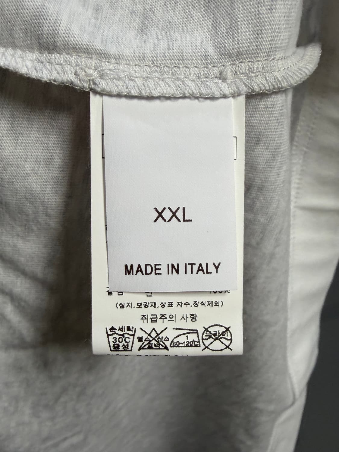 브루넬로 쿠치넬리 반팔 XXL 새상품급 백화점판 상품이미지4