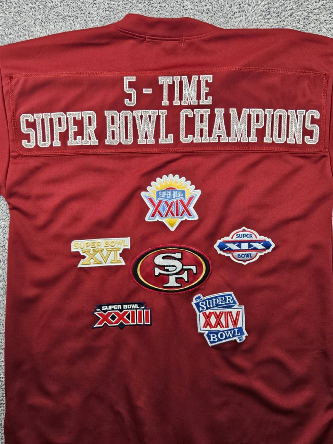 USA 미첼앤네스 샌프란시스코 49ERS 풋볼 져지 (50)/ 11850 상품이미지10