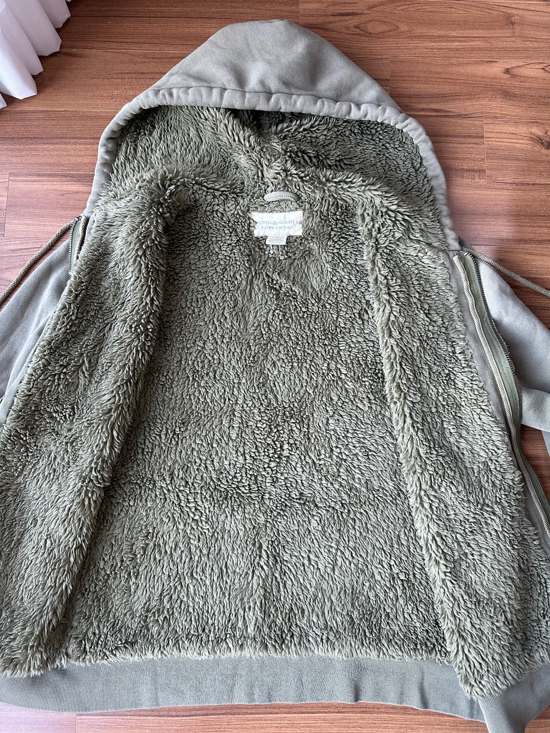 데님앤서플라이 랄프로렌 후드집업 M 상품이미지9