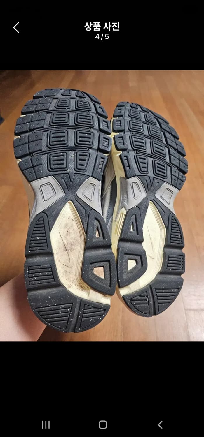 (280)나이키 이니시에이터 운동화 그레이 상품이미지4