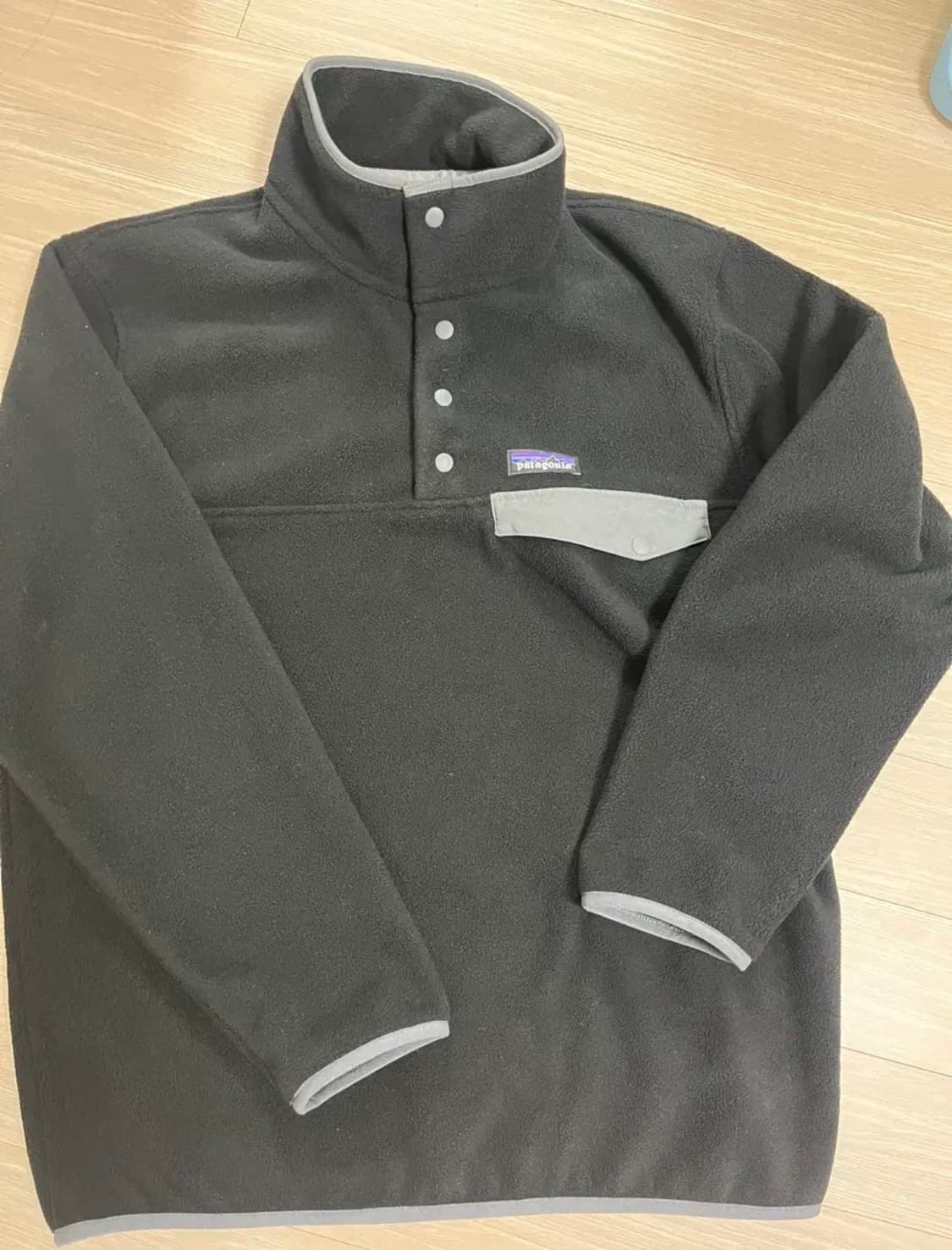 파타고니아 신칠라 플리스 풀오버 M 블랙 상품이미지2