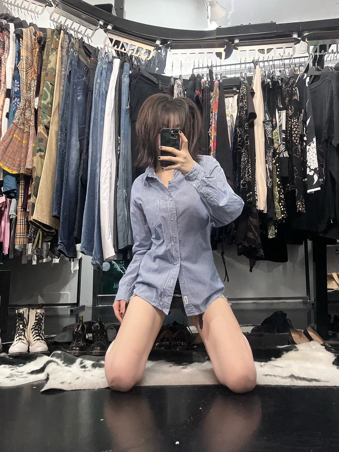 스투시 체크셔츠 상품이미지1