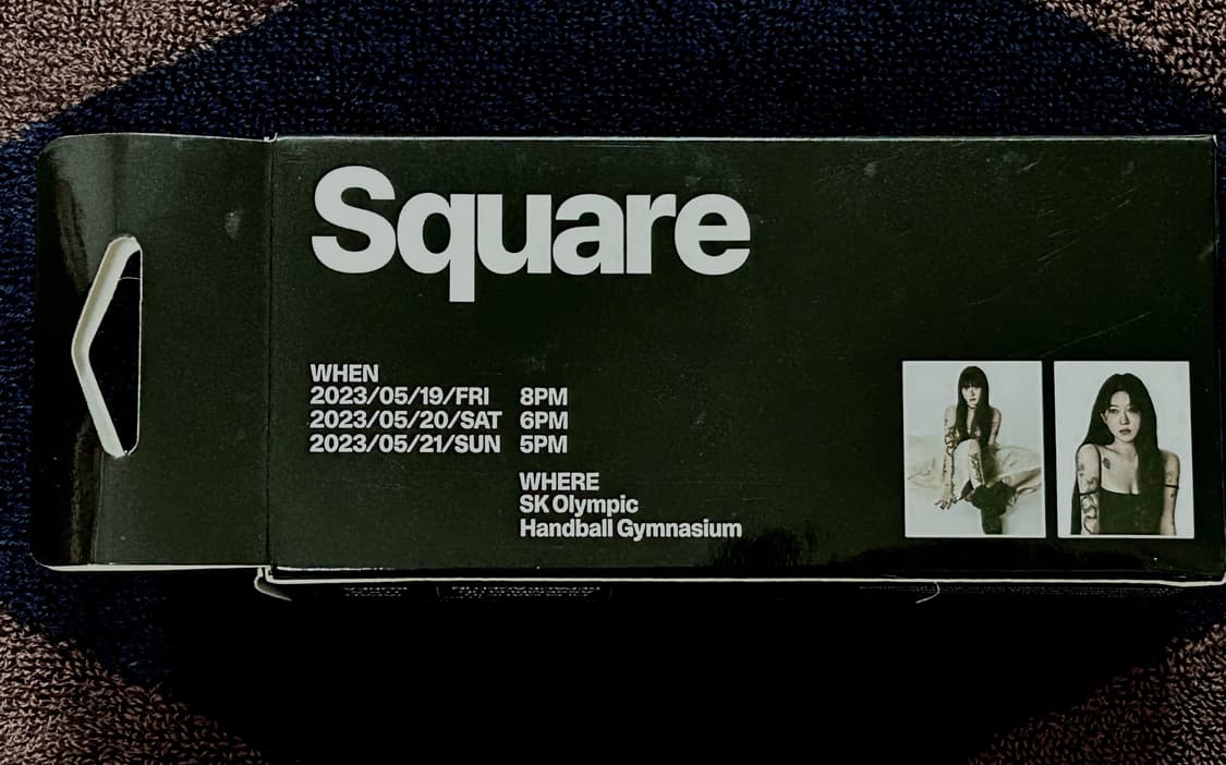[미개봉 새상품] 백예린 스퀘어 필름카메라 굿즈 상품이미지2