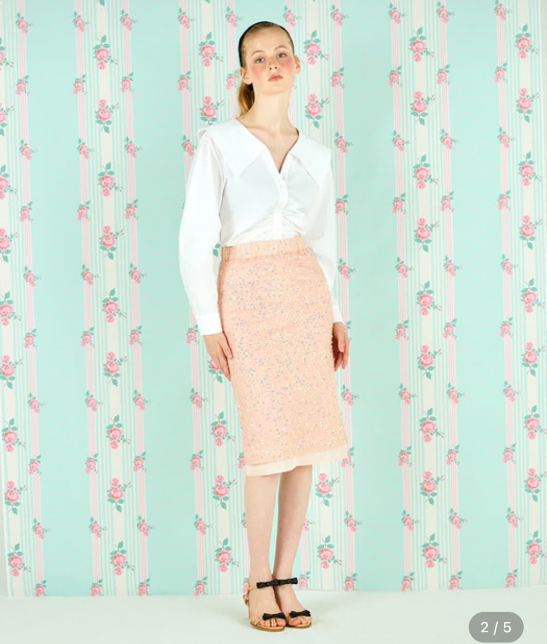 쟈니헤잇재즈 윙클 블라우스 (환승연애 유정 착용) 상품이미지5