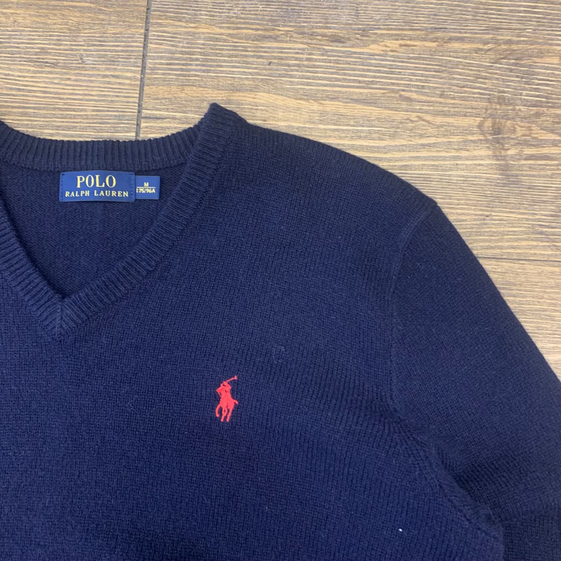 폴로 랄프로렌 네이비 니트 M 상품이미지3