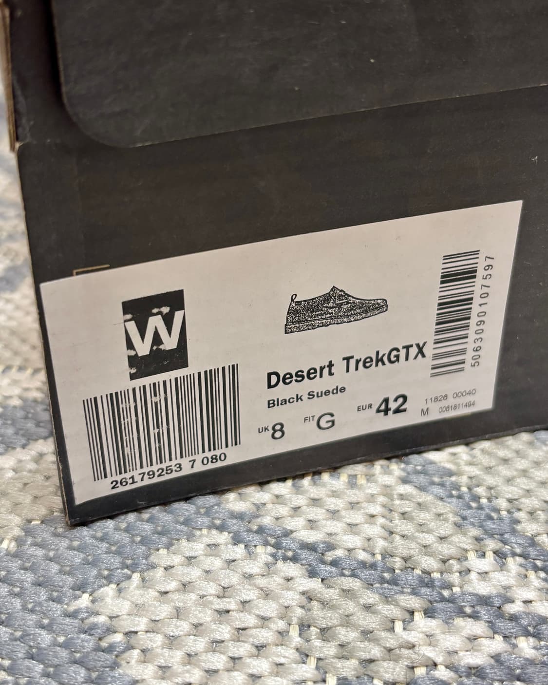 (265) 클락스 데저트 트랙 고어텍스 GTX 블랙 스웨이드 상품이미지4