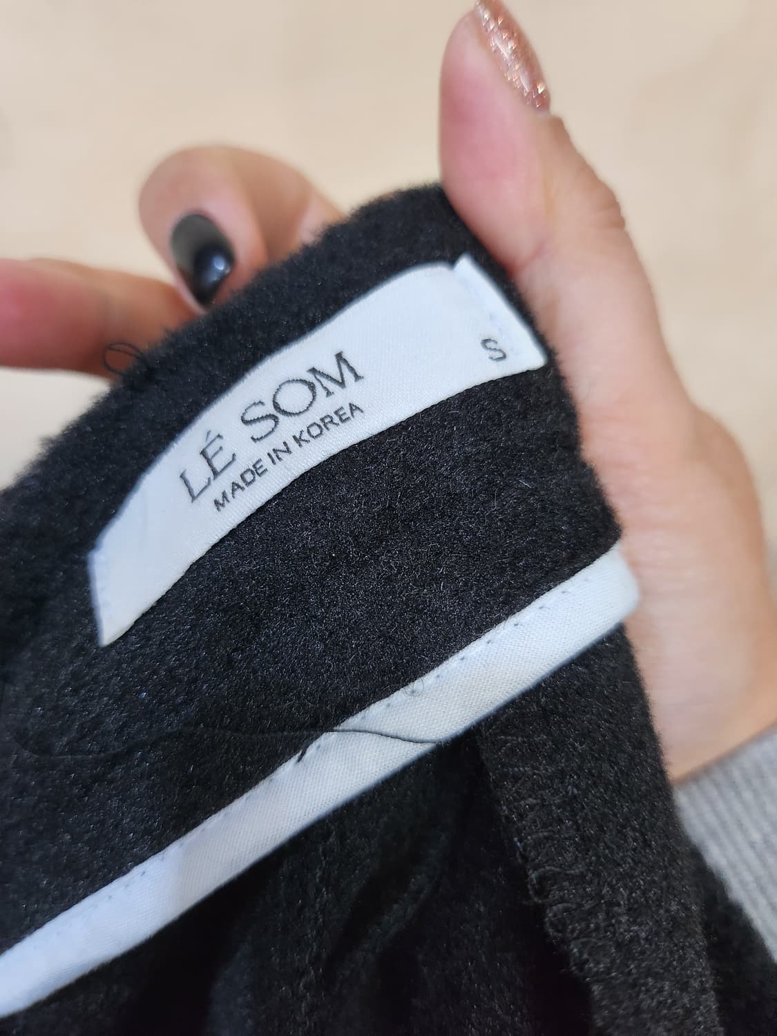 481) 여성 블랙 반바지 상품이미지5