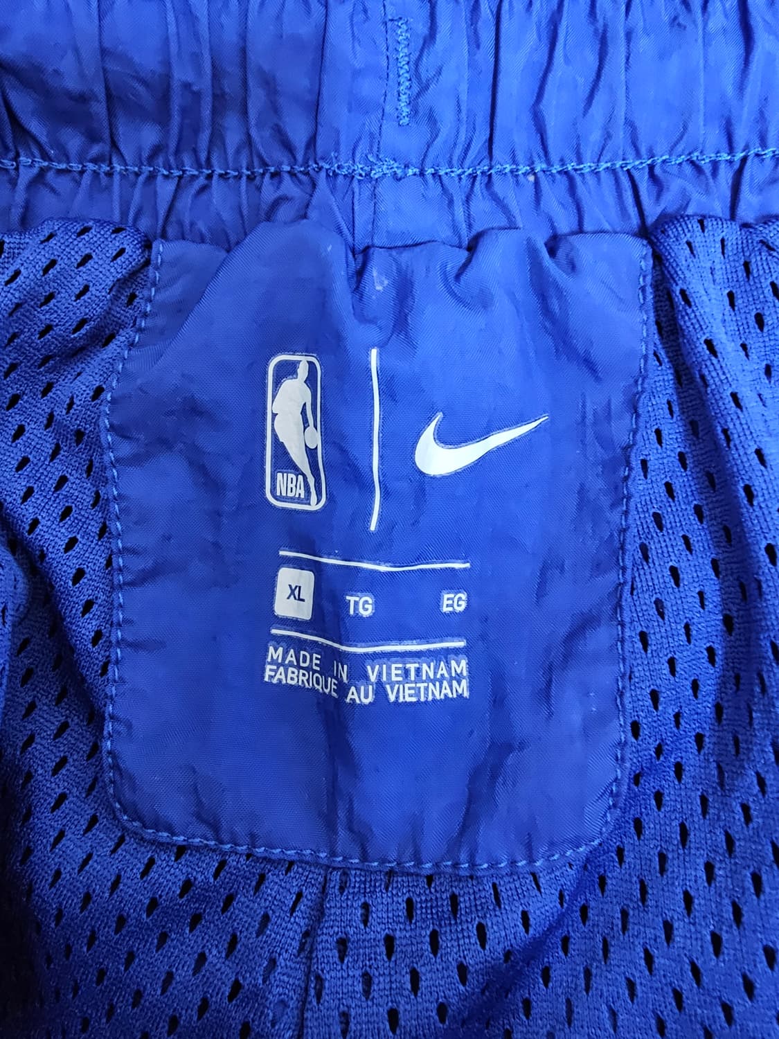 나이키 x NBA 골든스테이트 트랙팬츠 XL 상품이미지3