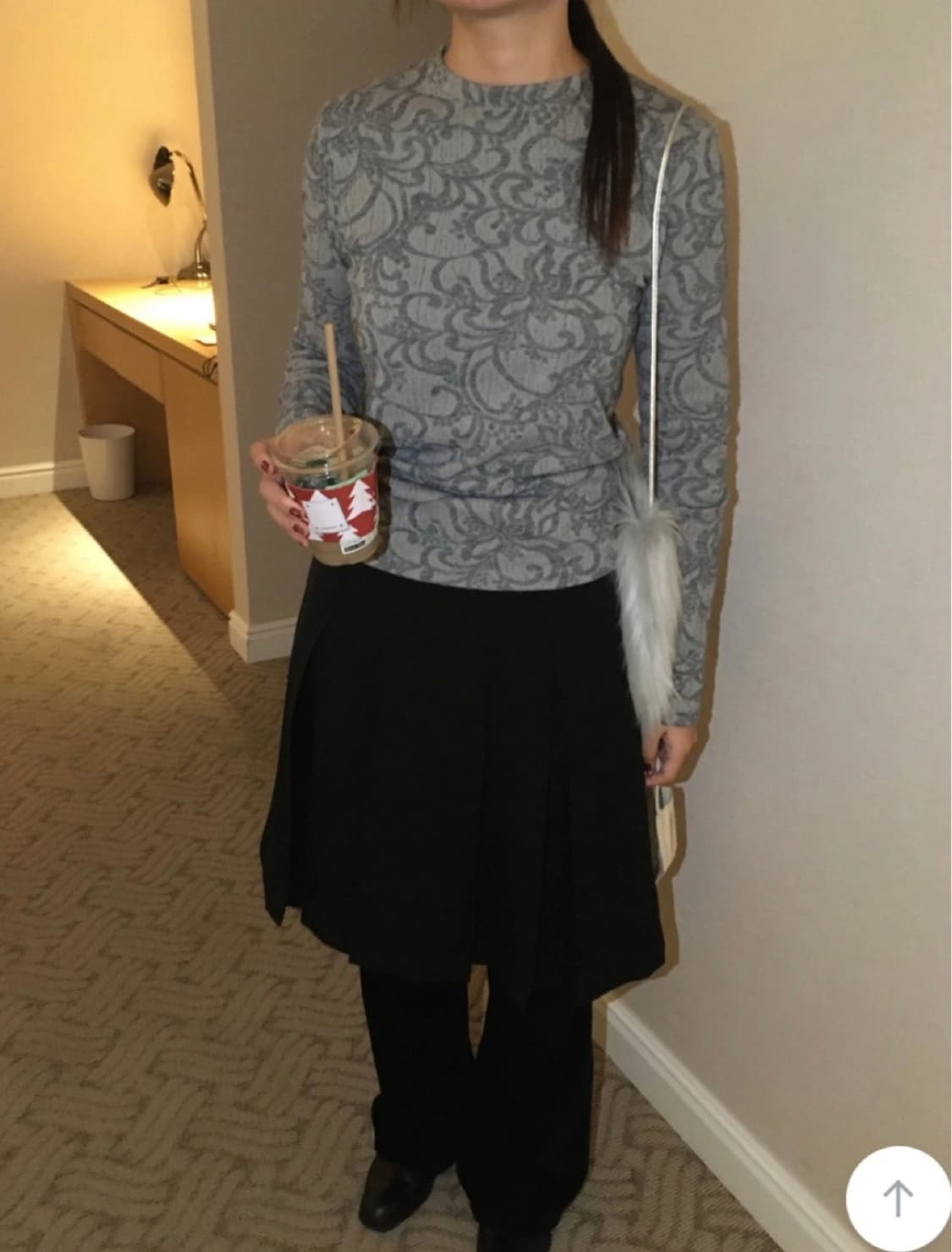 샵솔트 salt 홀리데이 패턴 티셔츠 상품이미지1