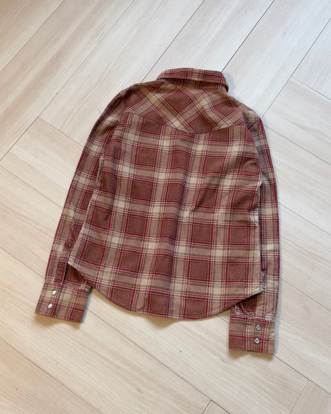 [COLZA] western check corduroy shirts 상품이미지7