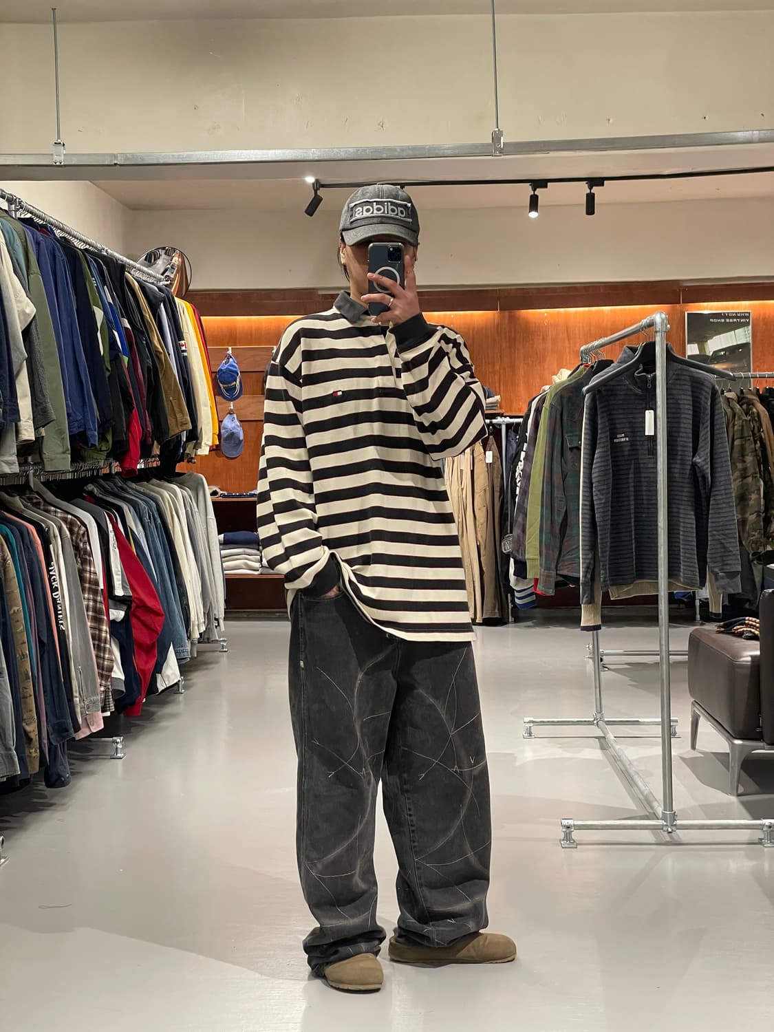 타미힐피거 스트라이프 PK 티셔츠 상품이미지1