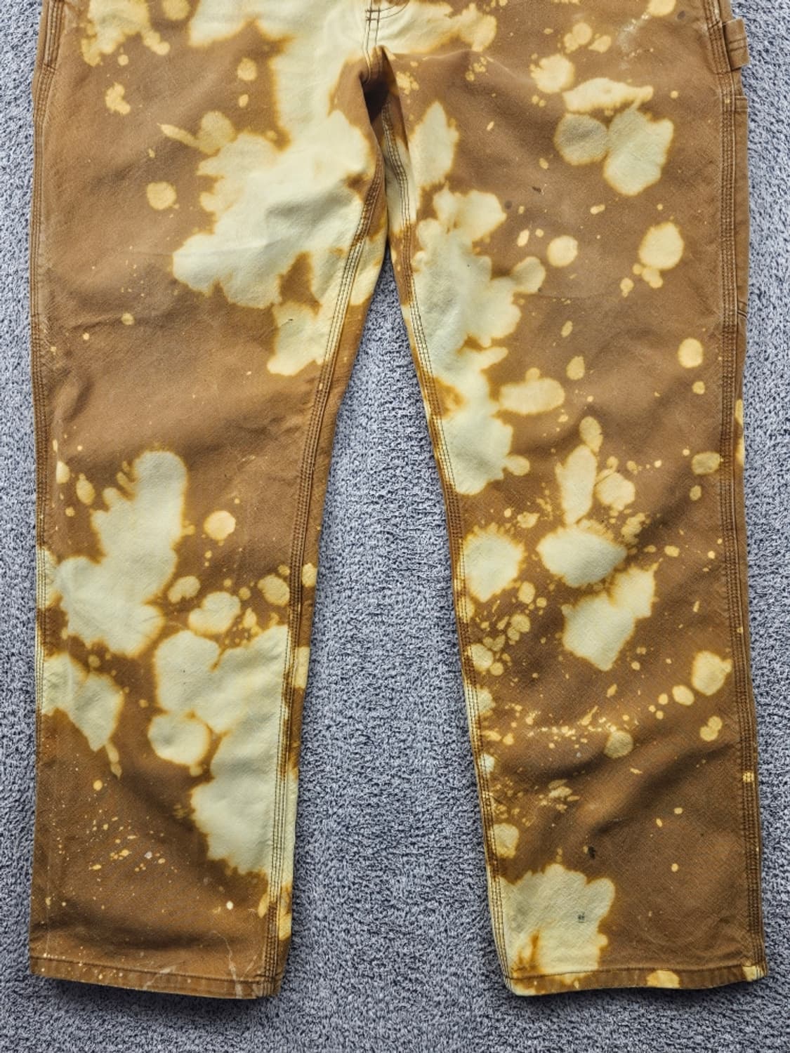 칼하트 덕캔버스 싱글니 카펜터 워크팬츠 커스텀 (36X32)/ 11739 상품이미지6