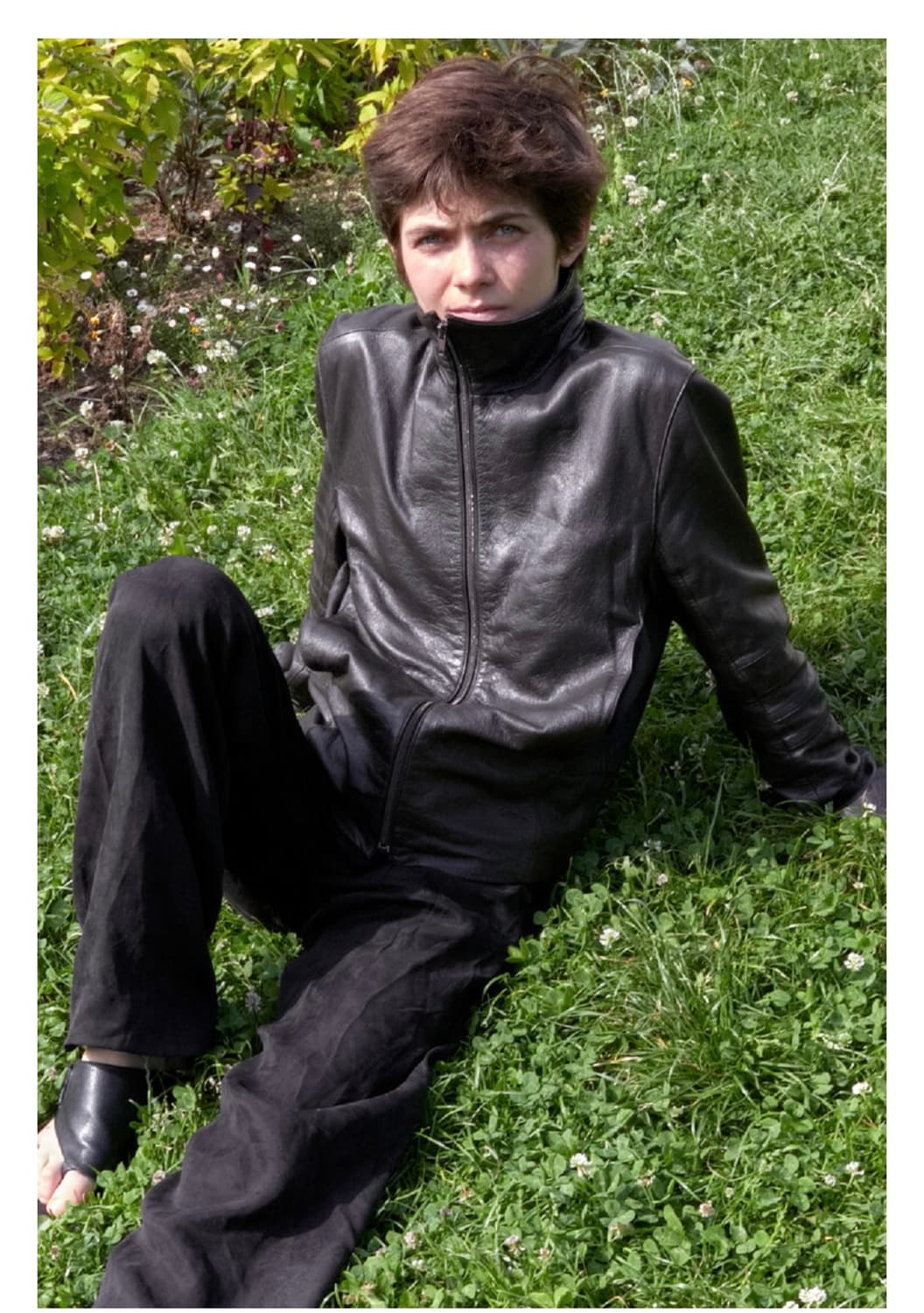 [2] 머듈 레더자켓 브라운 상품이미지1