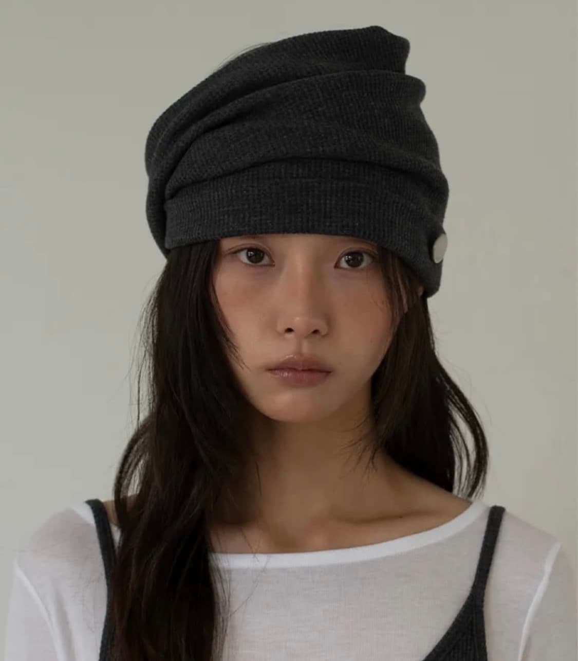 온스카 WHIPPING HAIR BAND & BEANIE 비니 상품이미지1