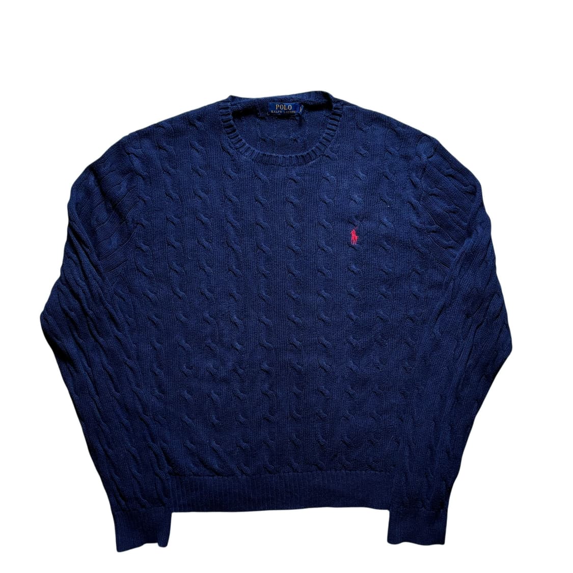 폴로 꽈배기 니트 상품이미지1