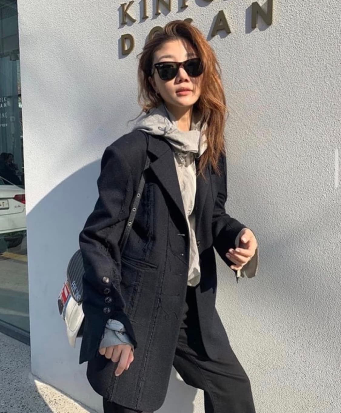 마뗑킴 러플디테일  자켓 코트 F 상품이미지1