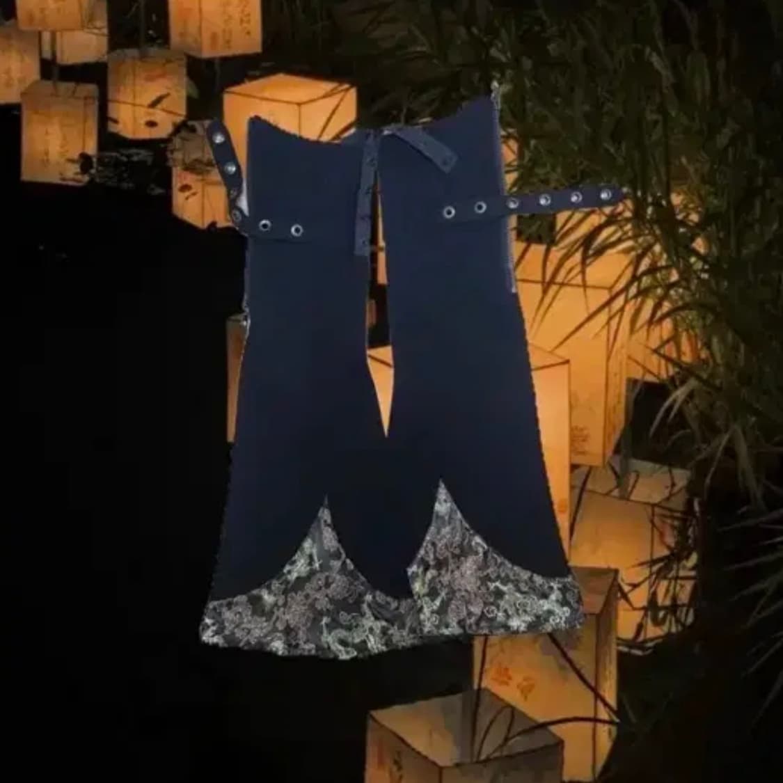 ozz on 오즈온 오프숄더 동양풍 오리엔탈 원피스 빈티지 상품이미지3