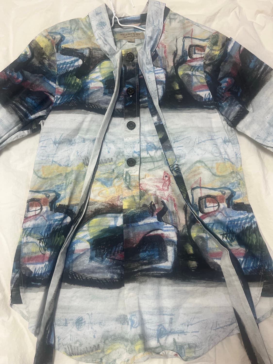 버버리 실크 셔츠 상품이미지2