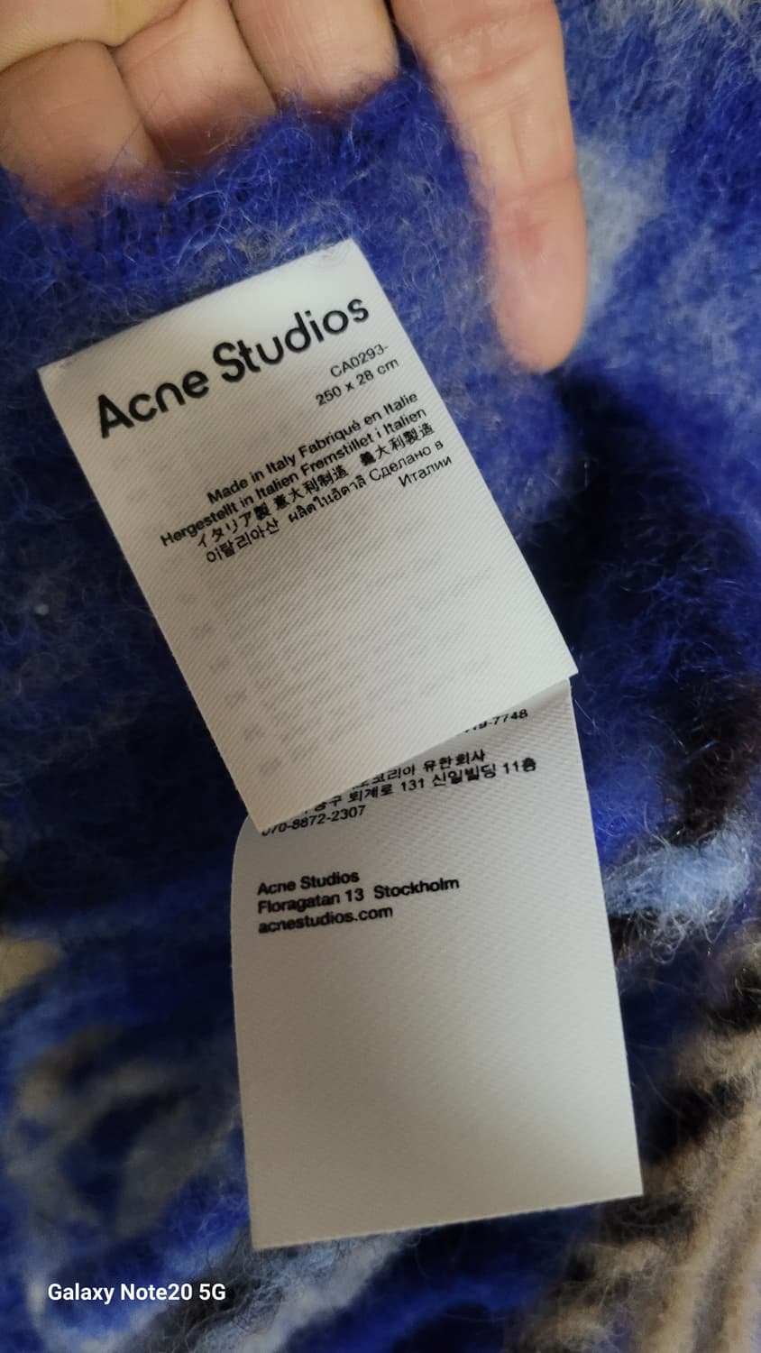 아크네스튜디오 머플러 상품이미지4