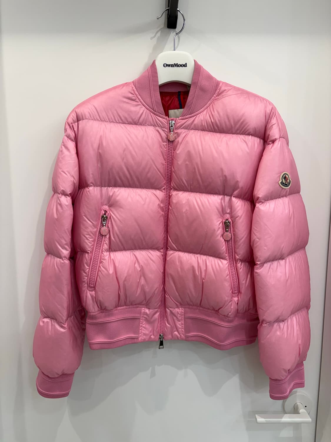 몽클레어 패딩(핑크) 2번착용 상품이미지1