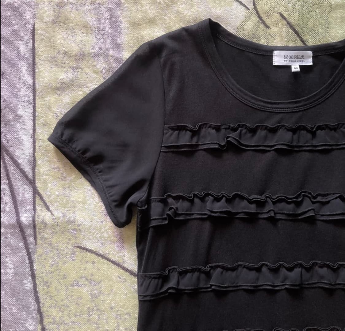 Sonia Rykiel frill T-shirt 프릴 반팔티 상품이미지2