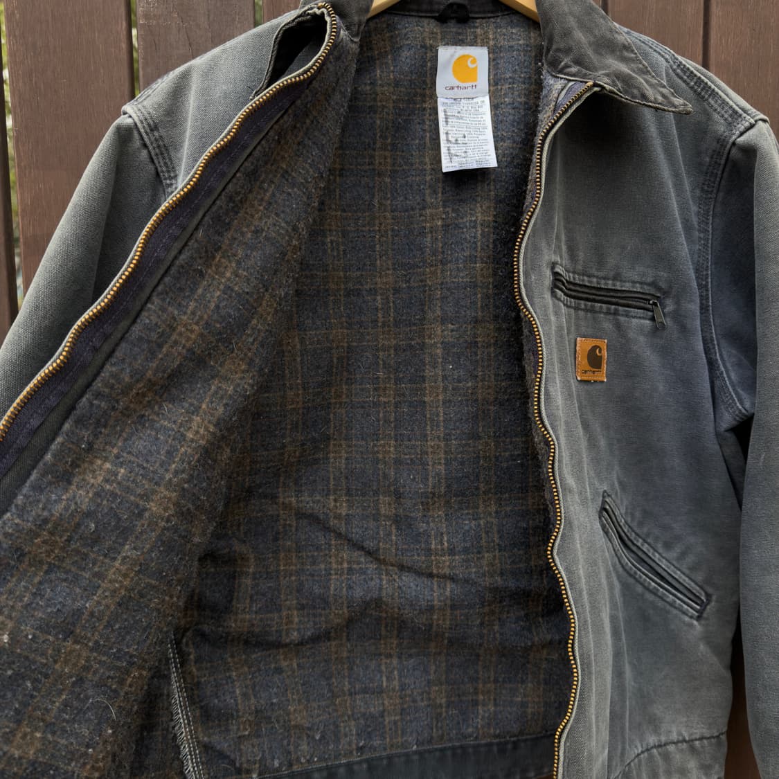 OG Carhartt J97 PTL M Detroit Jacket 상품이미지5