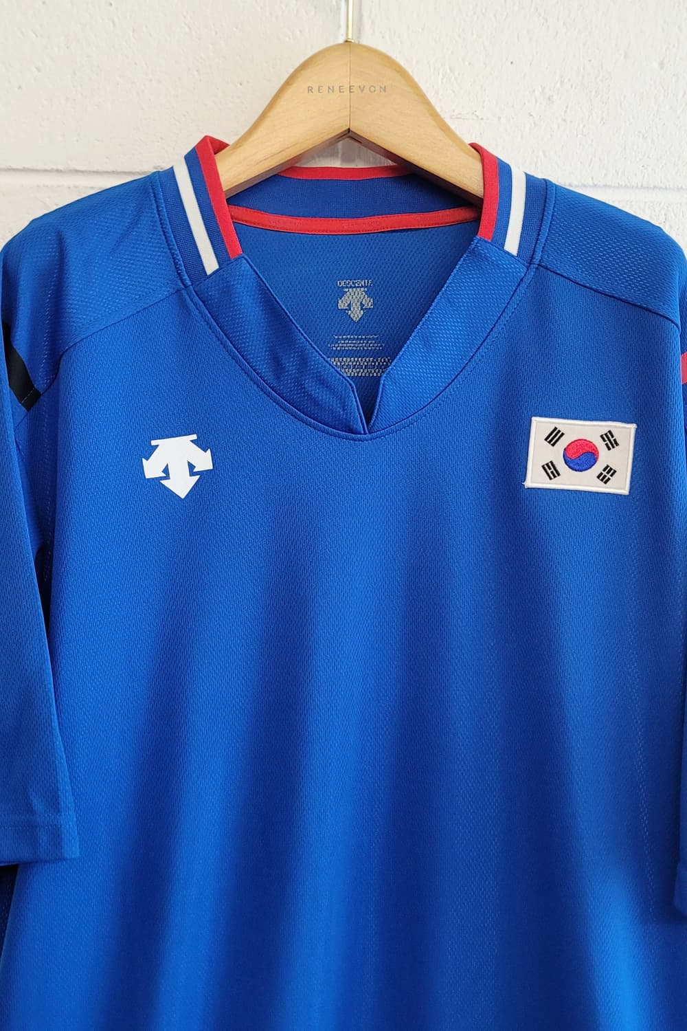 데상트 대한민국 야구 국가대표팀 선수 지급용 웝업티셔츠 판매 상품이미지3