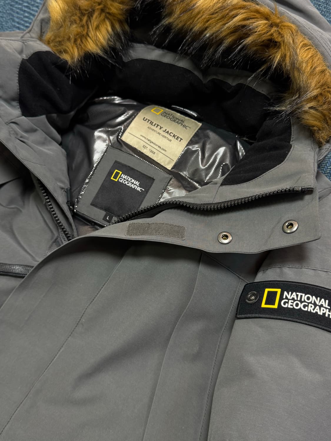 [L]내셔널지오그래픽 벨루가 덕다운 패딩자켓 상품이미지4