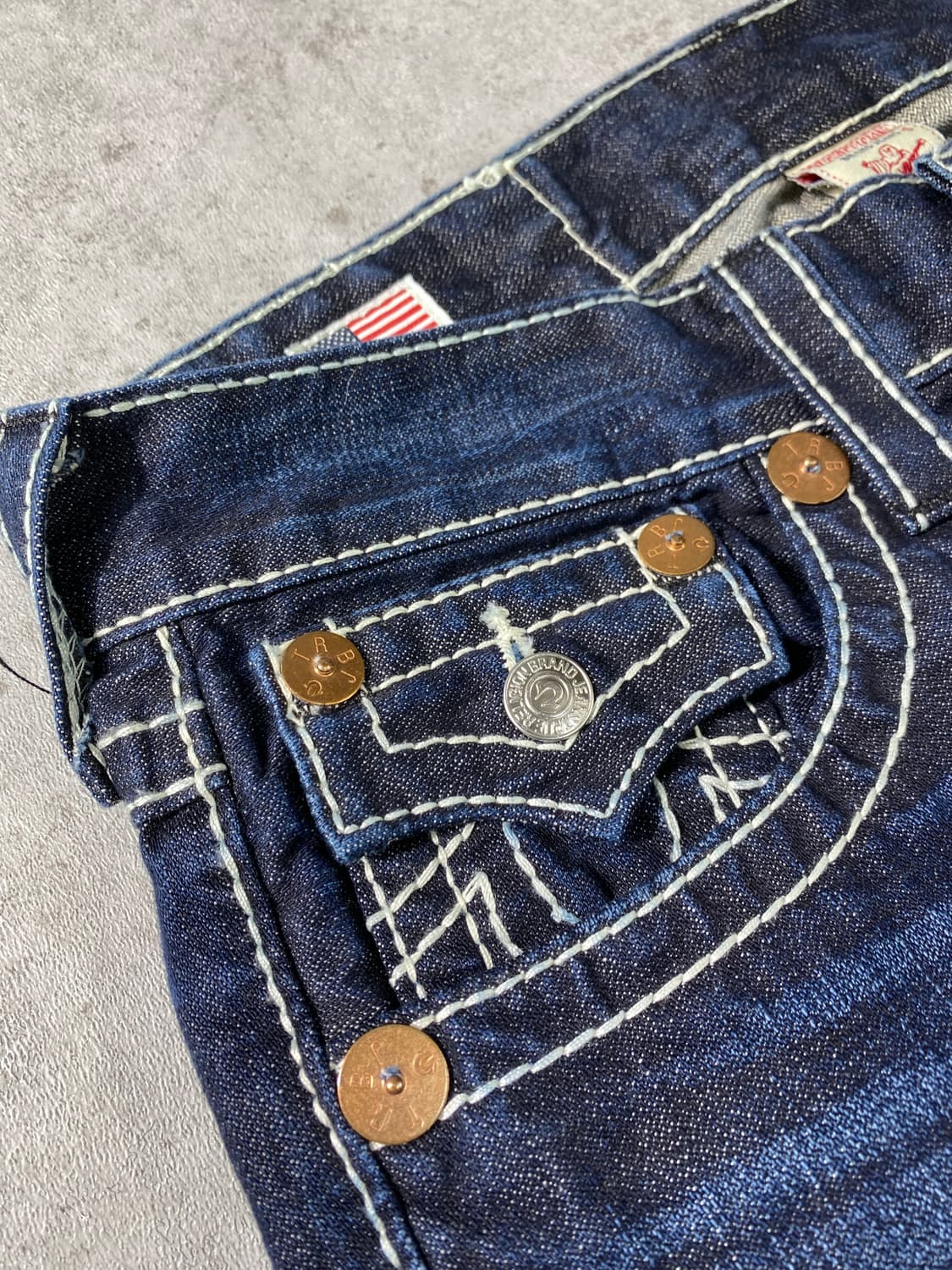 [31] True Religion 트루릴리전 루즈 부츠컷 데님팬츠 상품이미지5