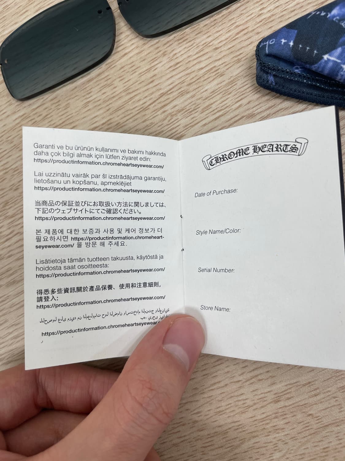 크롬하츠 DEEP 1 블랙실버 무테 상품이미지9