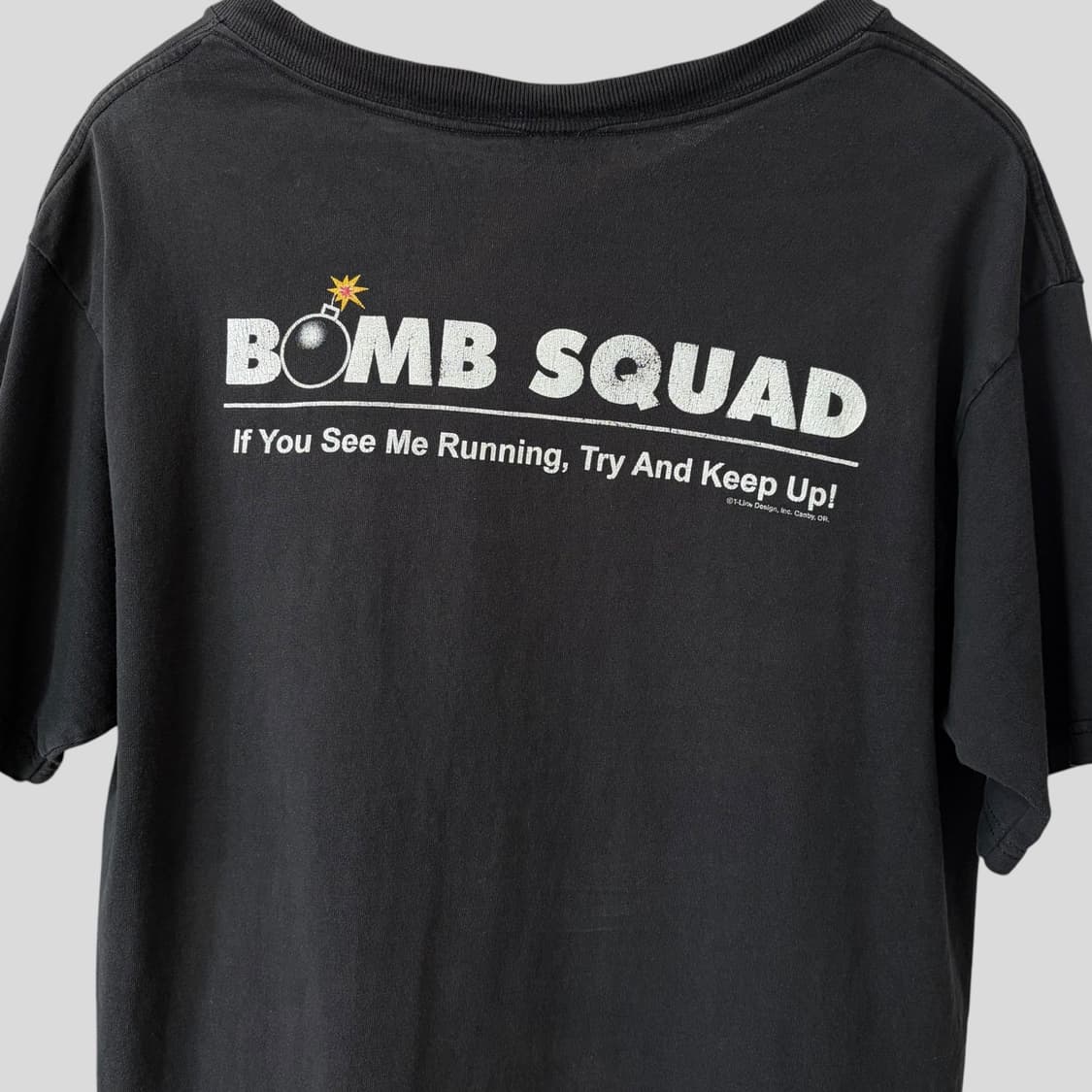 (L)빈티지 Bomb Squad 반팔티셔츠 상품이미지7