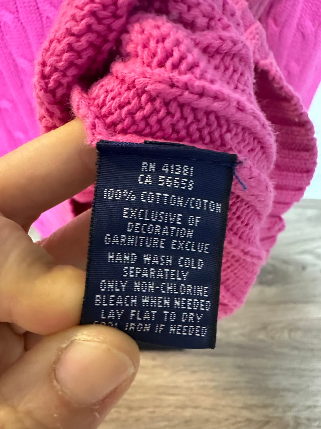 랄프로렌 폴로  꽈베기  니트-M사이즈 상품이미지6