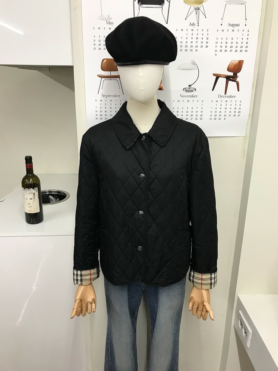 버버리 누빔 퀼팅 자켓 상품이미지9