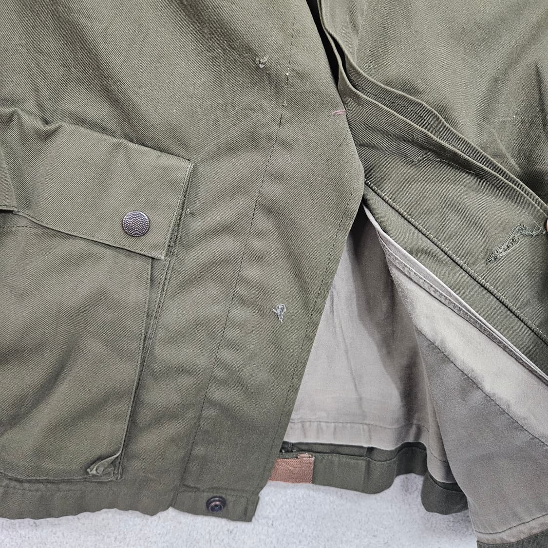 80s 이탈리아군 필드 자켓 상품이미지5