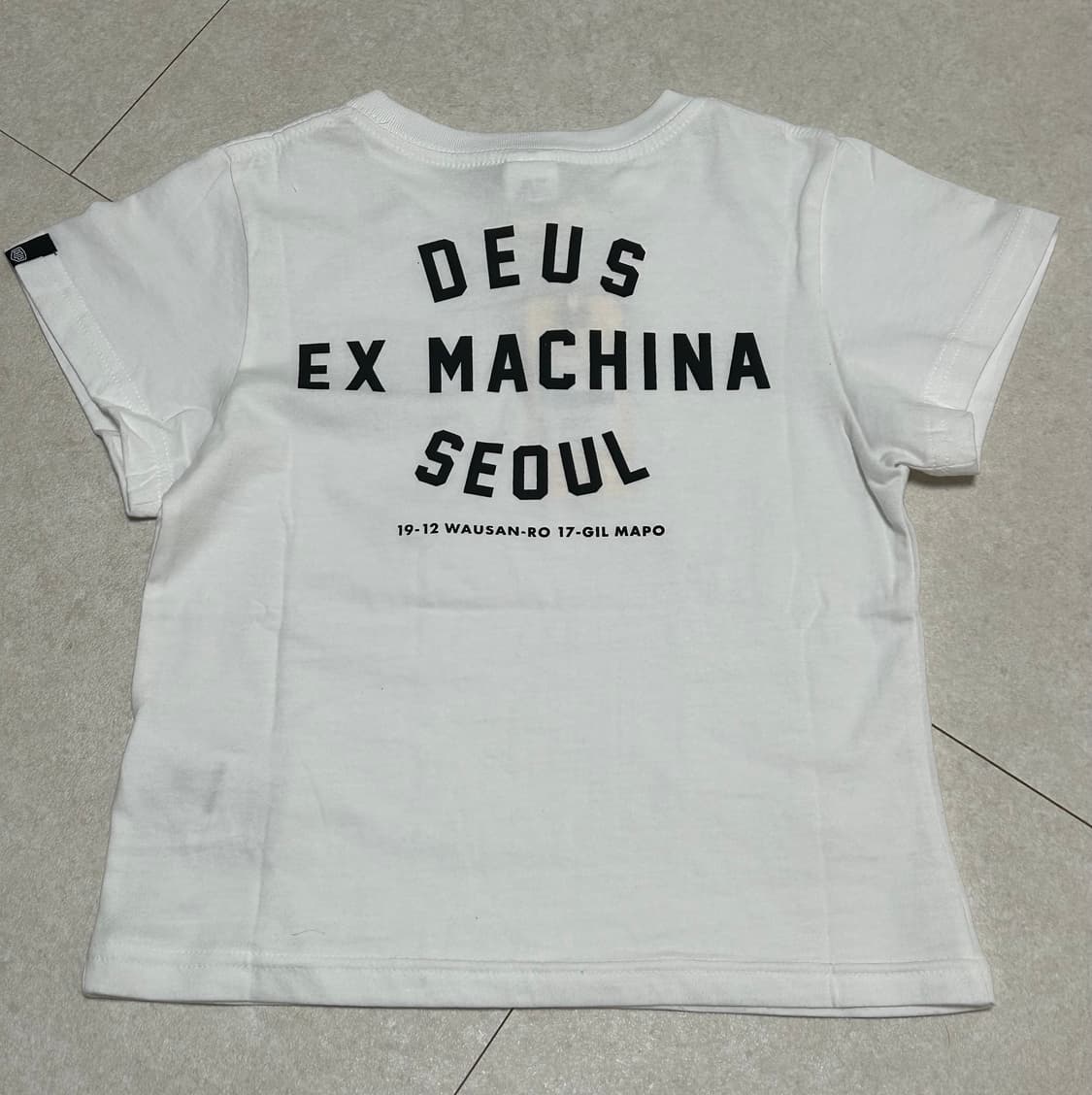 데우스 엑스마키나 반팔 white 5size 상품이미지3