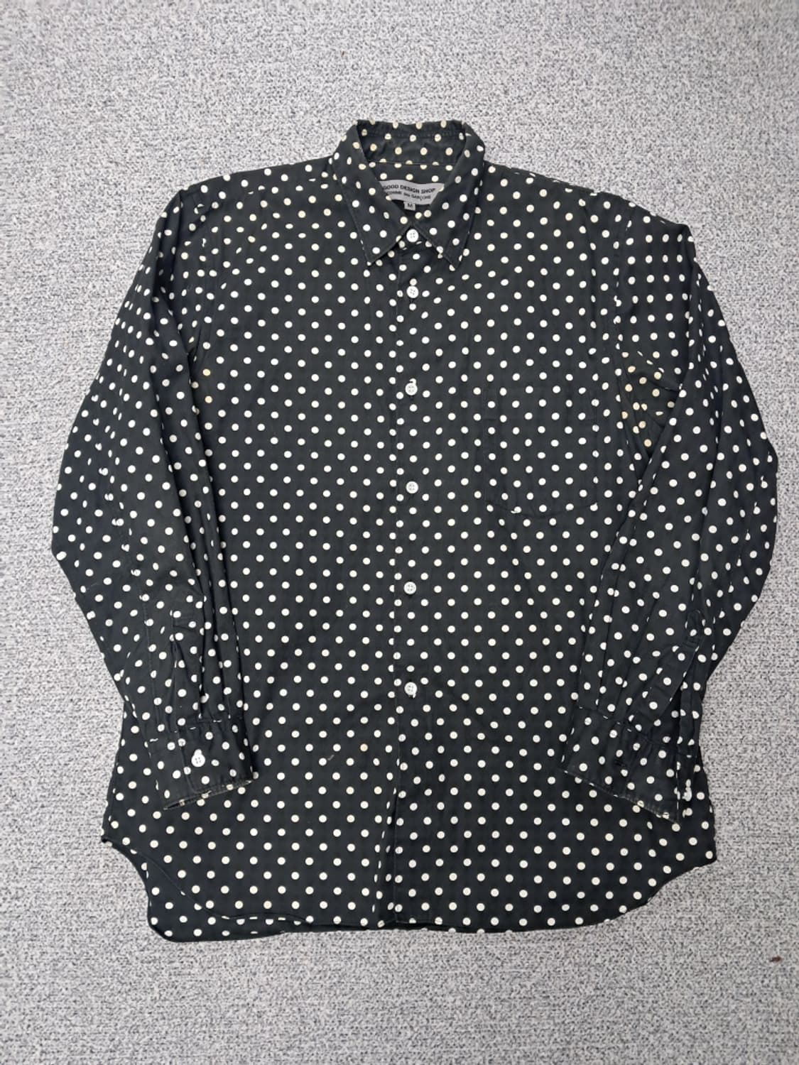 꼼데가르송 도트 남방 상품이미지1