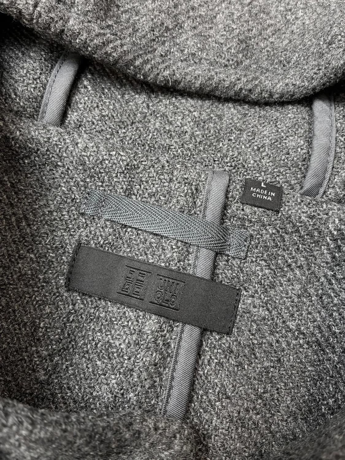 유니클로 울 헤링본 더플 코트 PN5551    상품이미지8