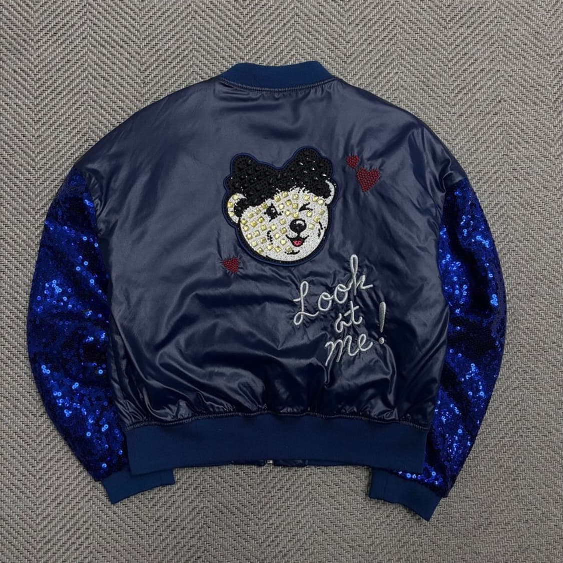 티니위니 스팽글 바시티 자켓 v1846  상품이미지2