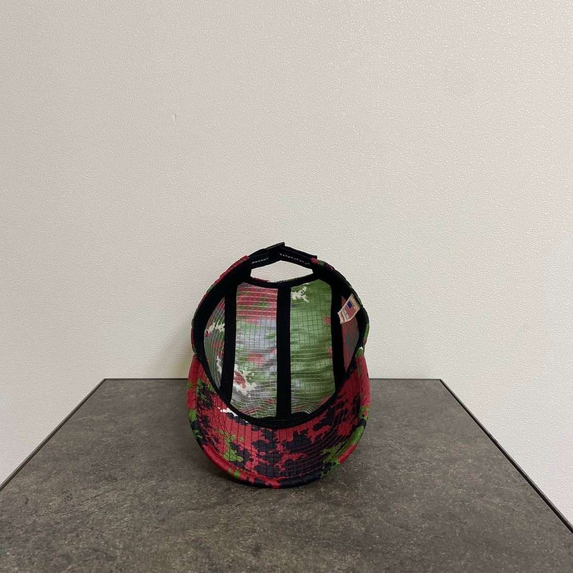 (OS) 슈프림 박스로고 캠프캡 모자 21FW 립스탑 레드 카모 상품이미지5
