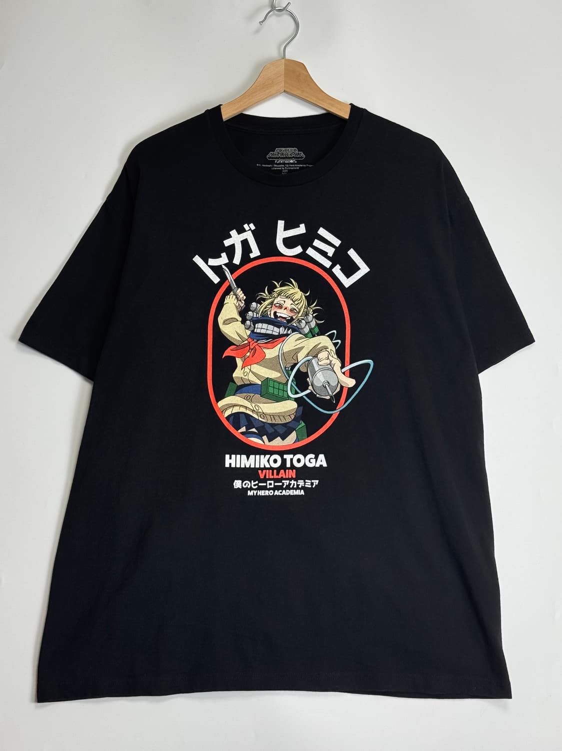 나히아 토가 히미코 빌런 공식 라이센스 반팔 티셔츠 XL 상품이미지1