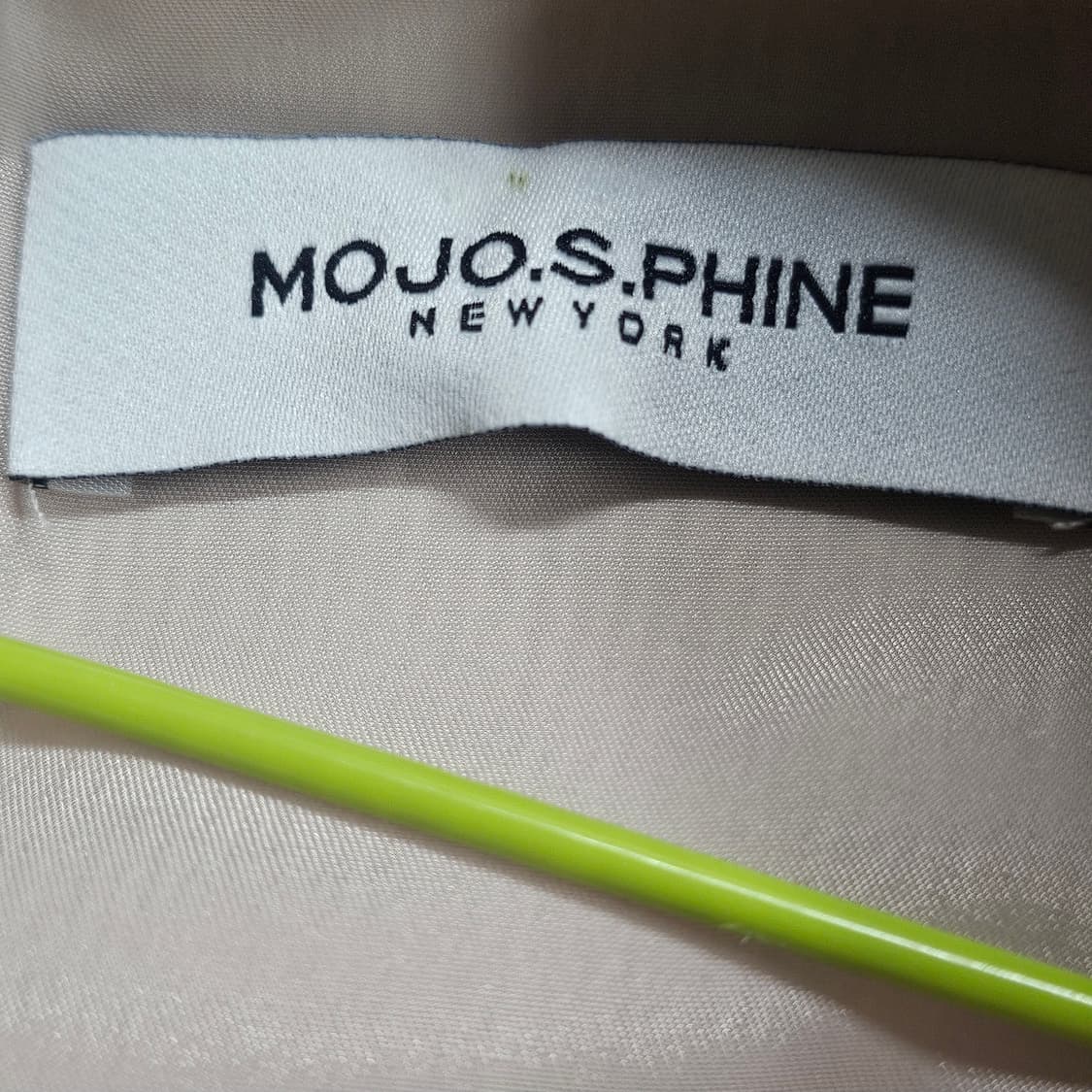 모조에스핀(MOJO.S.PHINE) 정품 베이지 긴팔 원피스 (85-91 상품이미지8