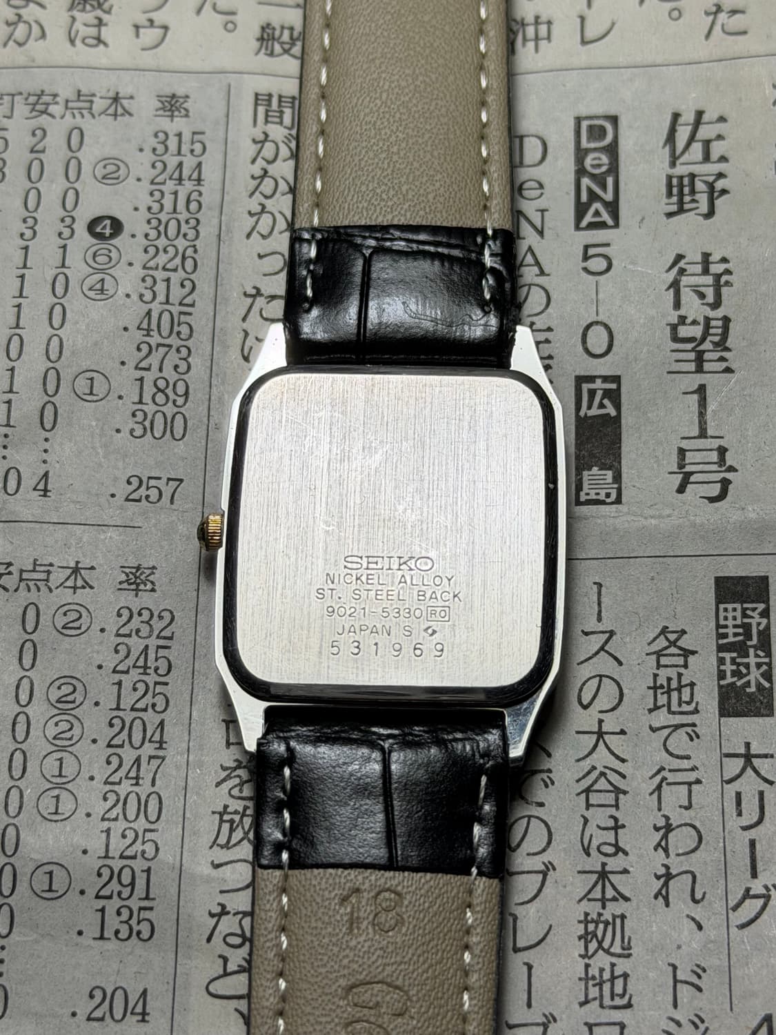SEIKO quartz tank 상품이미지6